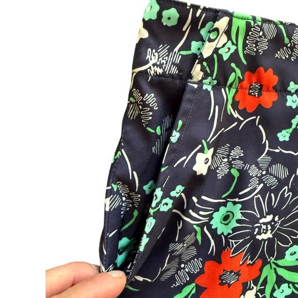 Lady Hagen Navy Blue Floral Print Women's Golf Skirt Skort Size 6 Athletic Sport - Picture 5 of 16